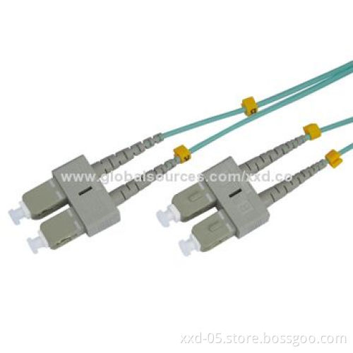 Optical Fiber Patch Cord, Duplex SC to SC
